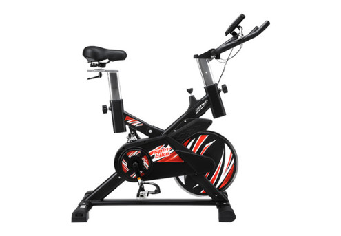 Genki Stationary Exercise Bike with LCD Display