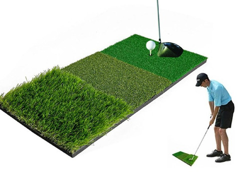 Three-in-One Golf Practice Training Mat