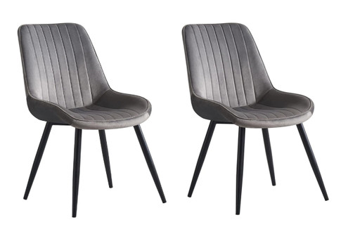 Two-Piece PU Leather Dining Chair