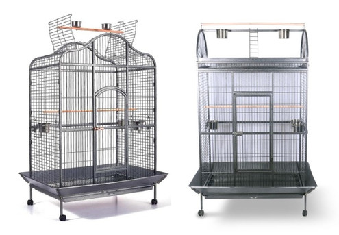 Bird Cage with Castor Wheels - Two Options Available