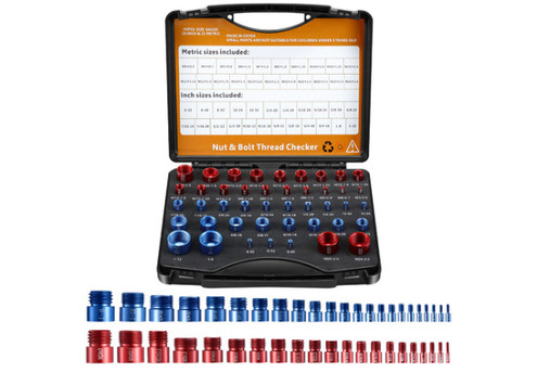 Nut & Bolt Tread Checker Kit Incl. Storage Box