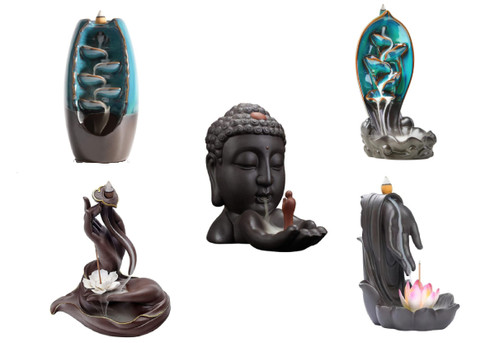 Backflow Incense Burner - Five Options Available