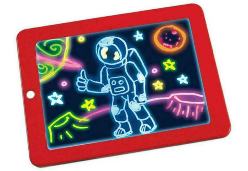 3D Magic LED Kids Drawing Board - Option for Two or Four