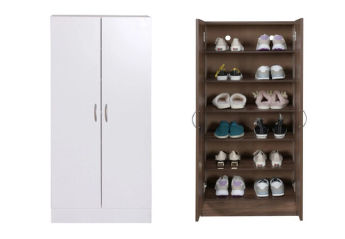 Clevedon Shoe Storage Cabinet - Two Colours Available