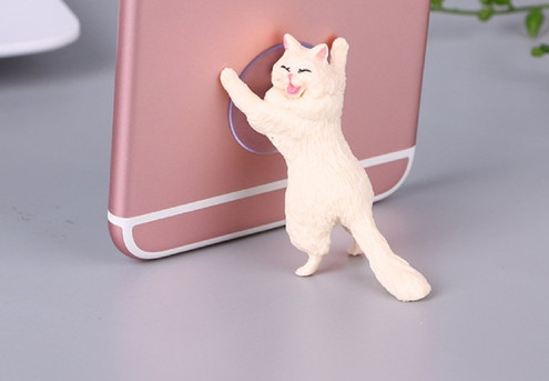 Decorative Cat Phone-Holder
