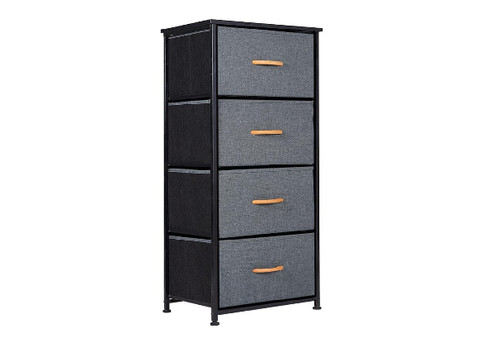 Four-Drawer Storage Chest Lowboy - Option for Five-Drawer