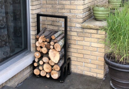 Steel Firewood Rack