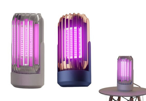 Electric Mosquito Zapper Lamp - Available in Two Colours & Option for Two-Pack