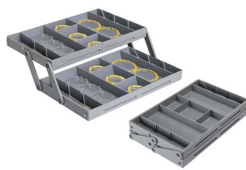 Two-Tier Smart Collapsible Drawer Organiser