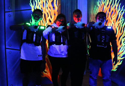 One Laser Tag Game - Options for up to Six People