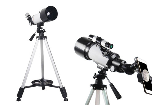 Astronomical Telescope with Phone Holder