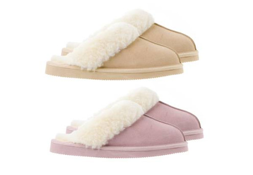 Uggaroo Women's Scuff Slippers - Available in Two Colours & Three Sizes