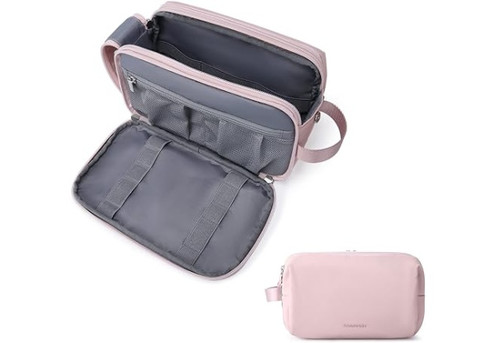 Travel Toiletry Organiser Bag - Four Colours Available