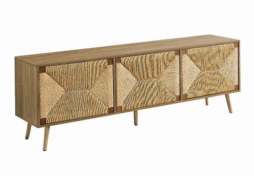 Natus Braided 1.4M Three-Door TV Stand