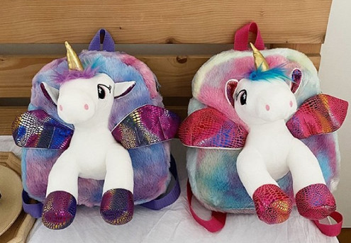 Adorable Unicorn Backpack - Four Colours Available