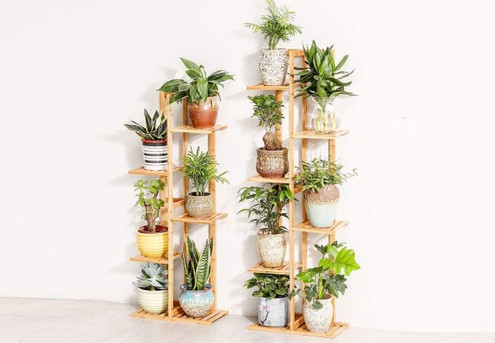 Bamboo Plant Stand Rack - Two Options Available