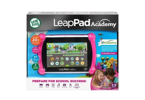 LeapFrog LeapPad Academy Kids Tablet - Pink