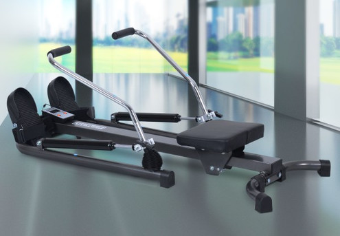 Four-Level Resistance Rowing Machine System