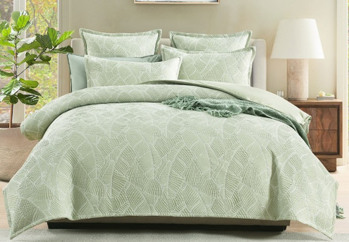 Renee Taylor Westley Jacquard Quilt Cover Set - Available in Three Colours & Four Sizes