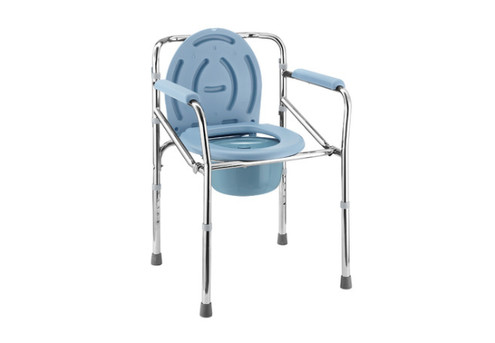 Three-in-One Commode Adjustable Shower Chair