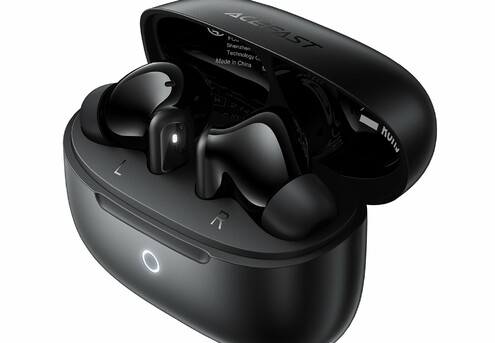 Acefast Premium TWS Earbuds with Deep Bass and IPX4 Waterproof Black