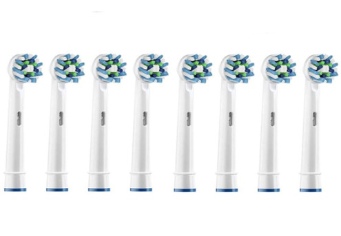 Eight-Pack Brush Heads Compatible with Oral B - Three Options Available