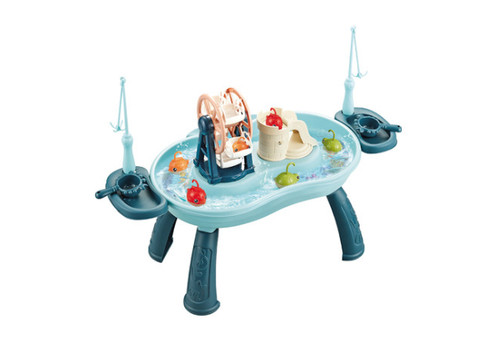 Kids Outdoor Fishing Water Table Playset