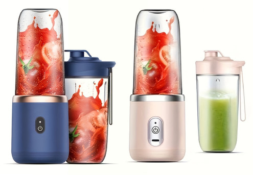 NutriGo 400 Portable Blender - Two Colours Available - Elsewhere Pricing $69.99