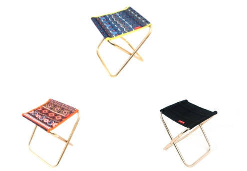 Outdoor Folding Stool Range - Two Styles & Two Colours Available