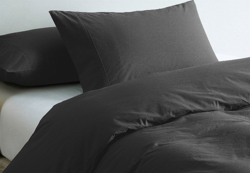 Royal Comfort Jersey Cotton Quilt Cover Incl. Pillowcase - Available in Four Colours & Two Sizes