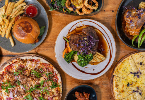 $40 Voucher Towards Food & Beverage for Two People - Option for $80 Voucher for Four People - Valid for Lunch & Dinner