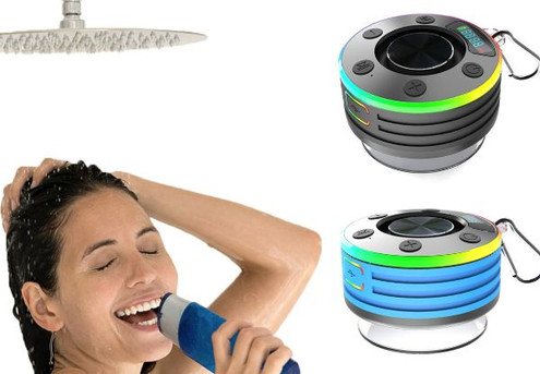 Bluetooth Wireless Speaker - Available in Two Colours & Option for Two-Pack