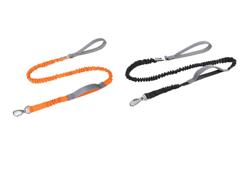 Two-in-One Dog Bungee Leash & Car Seatbelt - Four Colours Available