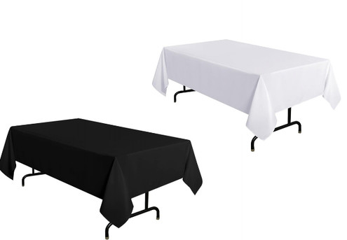 260cm Rectangle Table Cloth - Two Colours Available