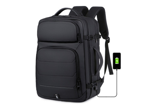 Business Laptop Backpack with USB Charging Port