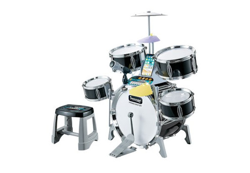 Kids Jazz Drum Set with Stool