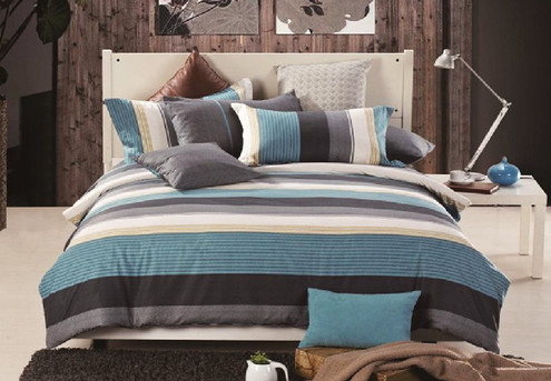 Cyrus Duvet Cover Set - Available in Three Sizes & Option for Extra Pillowcases