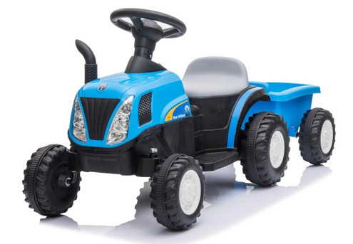 Kid's Ride-On Tractor with Trailer