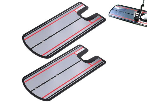 One-Piece Guide Rail Golf Putting Mirror - Option for Two-Piece