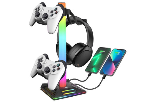 Gaming RGB Controller & Headset Stand