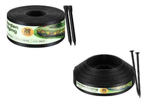 DIY No Dig Garden Landscape Edging Roll Kit - Two Sizes Available
