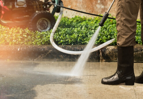 Driveway Waterblasting & Chemical Clean for Areas up to 50sqm