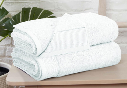 Two-Piece Bath Towel Set - Four Colours Available