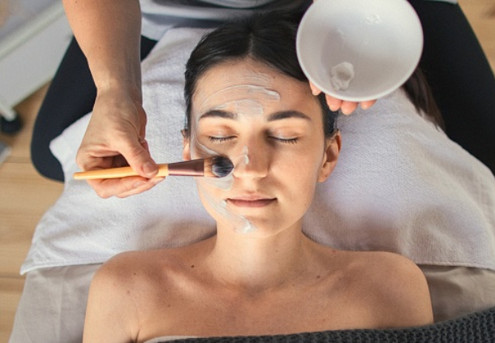 Soothing 45-Minute Cleansing Facial with Mask - Option for 70-Minute RF Facial with LED Treatment or Microneedle Roller Skincare
