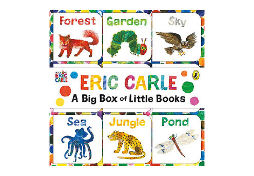 Nine-Title Eric Carle A Big Box of Little Books