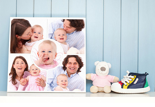 30 x 30cm Large Square Canvas incl. Nationwide Delivery - Options for up to 100 x 100cm Canvas