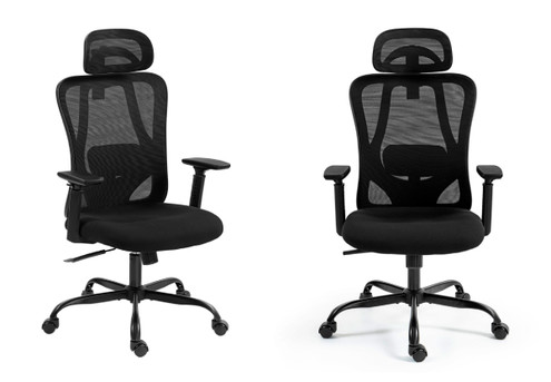 Black Ergonomic Mesh Office Chair