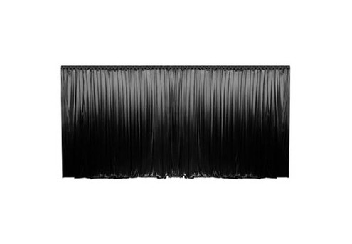 3x6m Black Backdrop Curtain