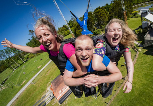 Pick Any Two Adventure Rides Package for One Person at Velocity Valley Rotorua Adventure Park