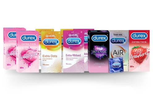 30-Piece Durex Condoms - Variety Mystery Pack